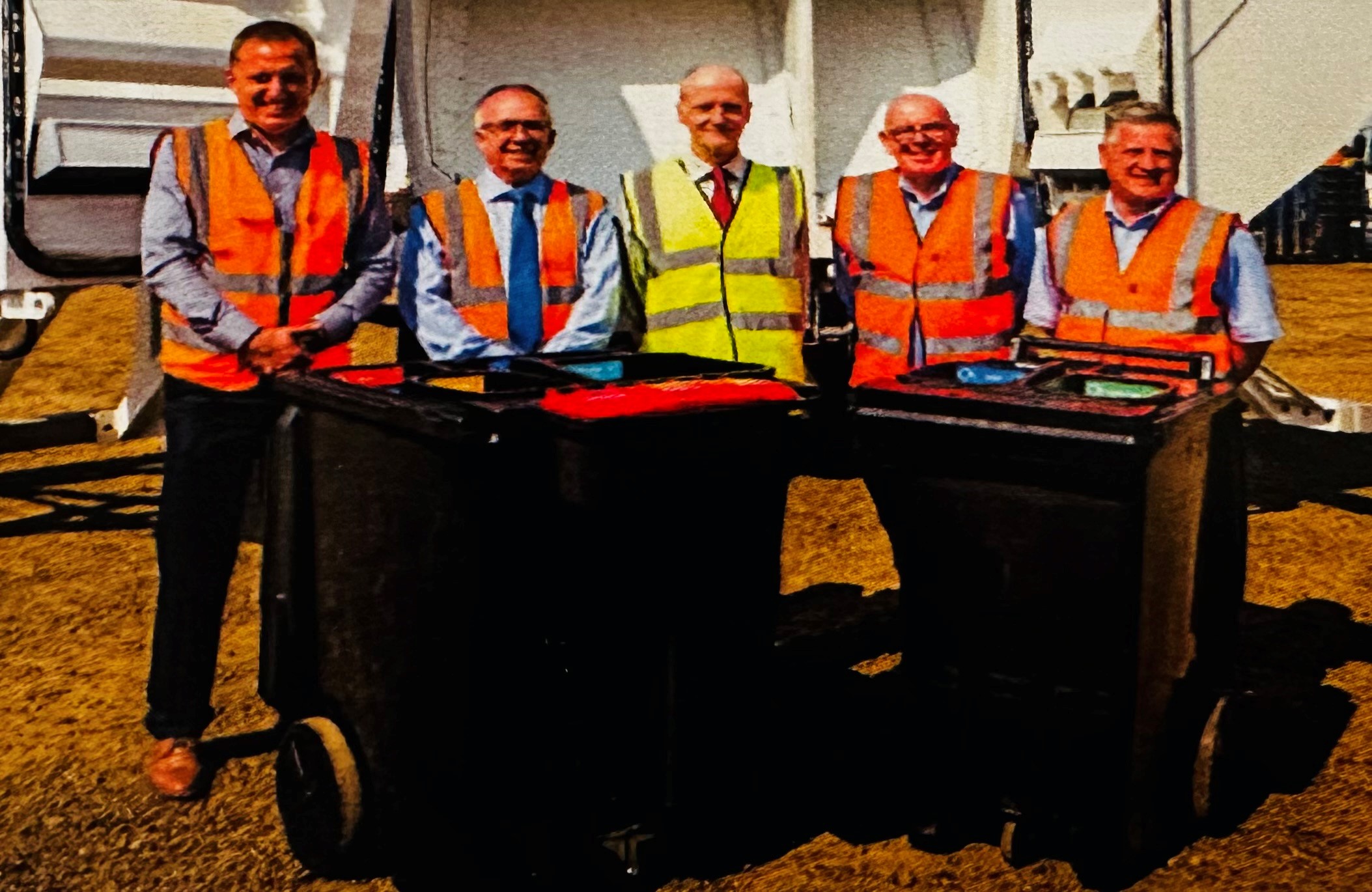 North Somerset to trial bins with four compartments