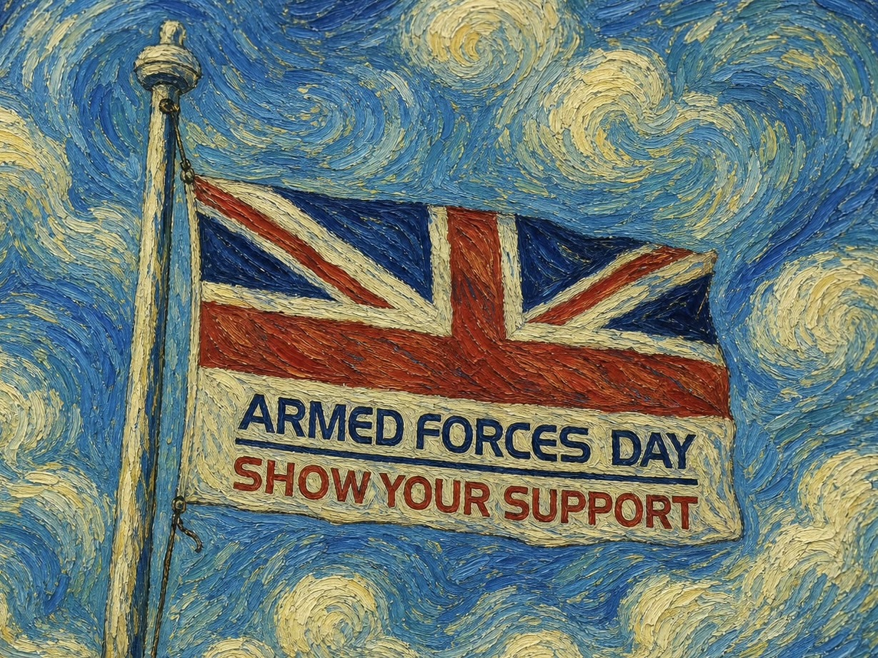 Proud to Support Armed Forces and Emergency Services Day in Weston-super-Mare