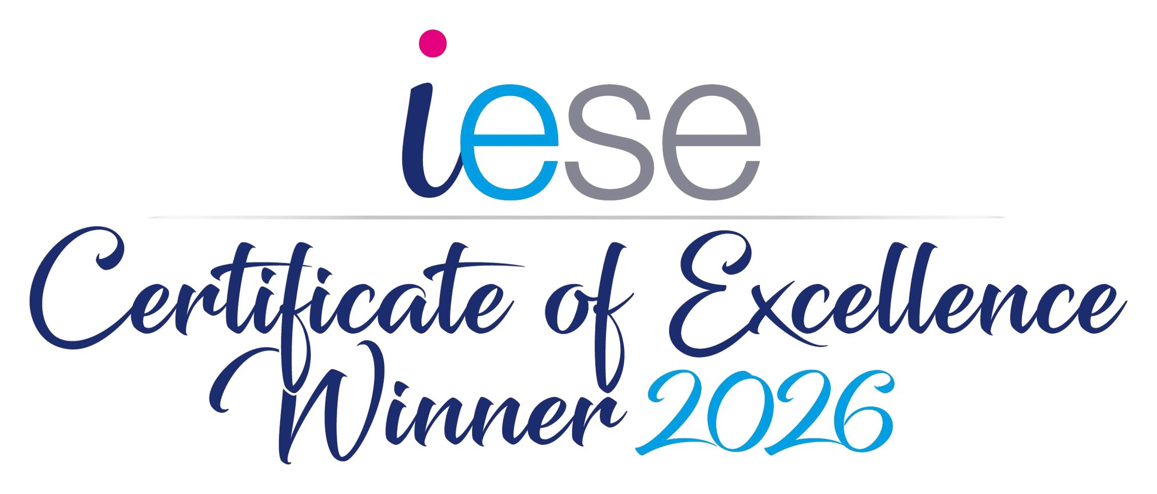 iese certificate of excellence winner